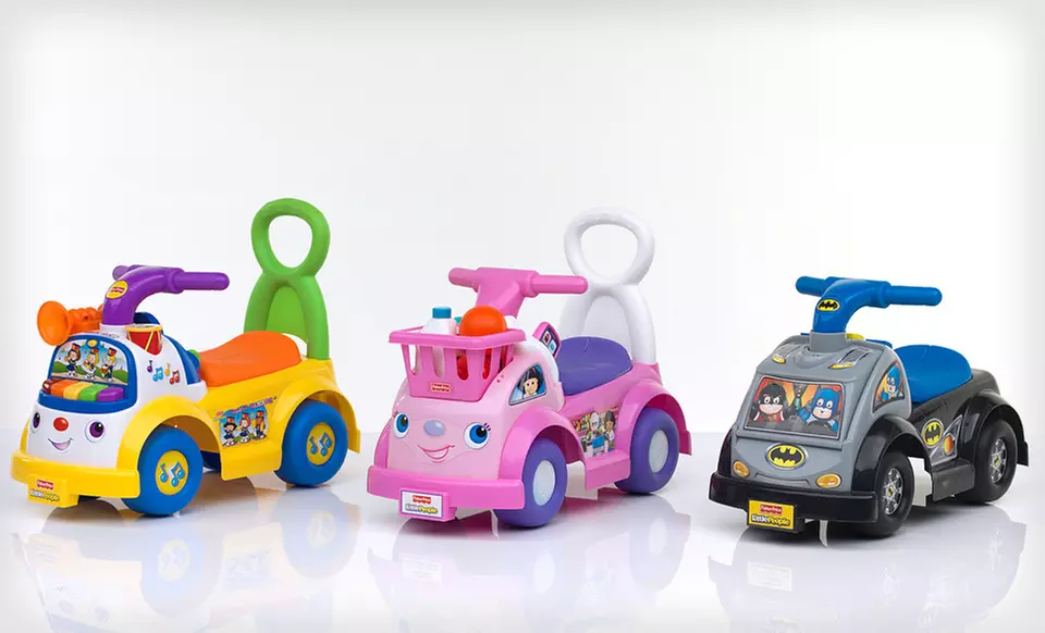 $40 for a Fisher-Price Music Parade, Shop 'N Roll, or Batman Ride-On Toy ($56.44 List Price). Shipping Included. - Primary Image