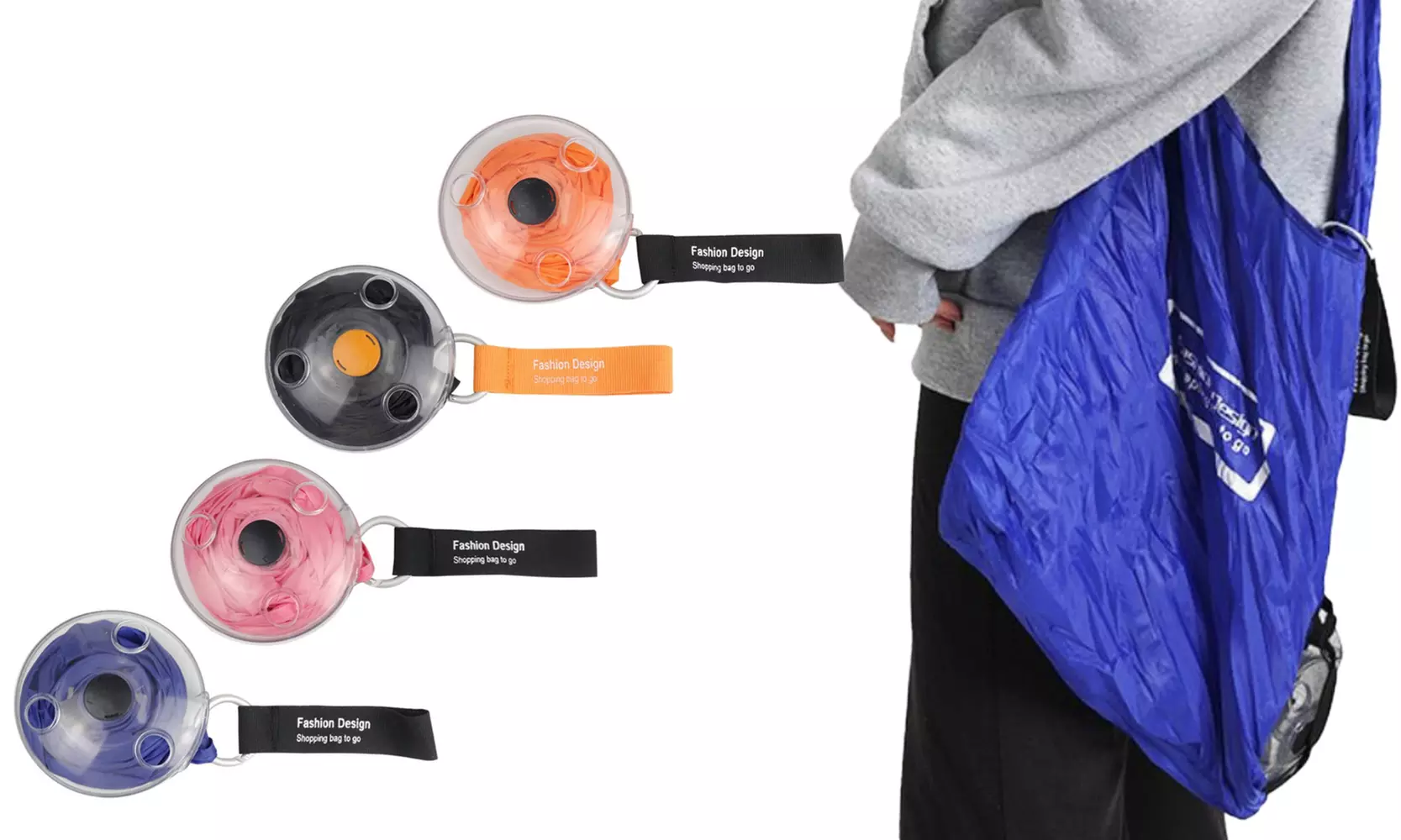 1 ou 2 sacs de courses pliables