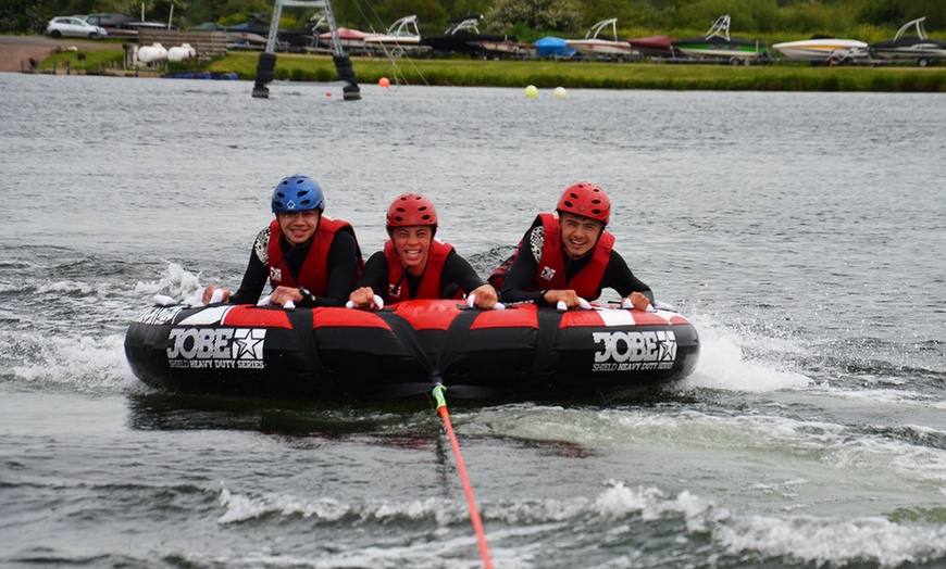 Image 1: Speed Boat and Inflatable Ride