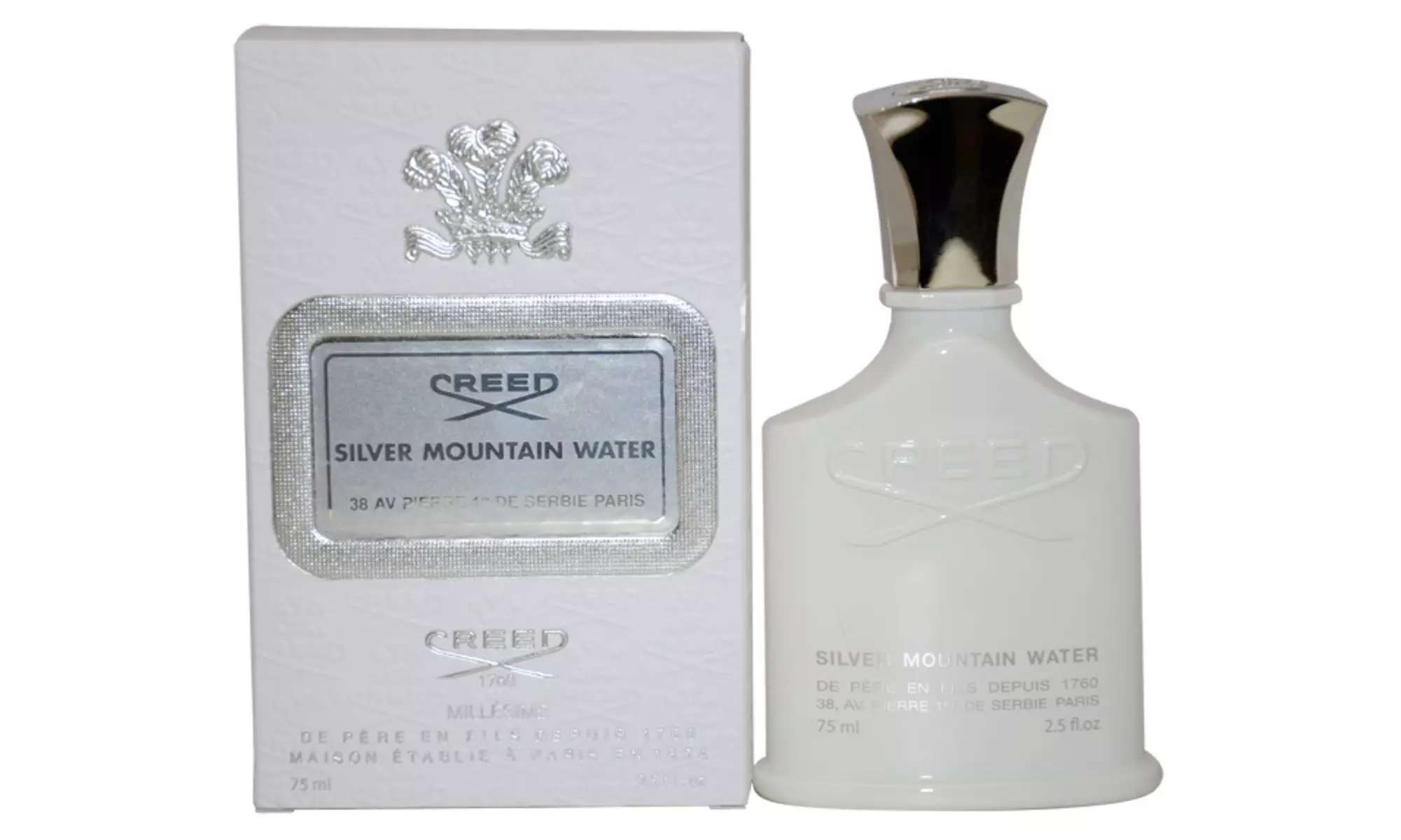 Creed Silver Mountain Water Millésime Spray for Men or Women (2.5 or 4 Fl. Oz.) - Second Medium