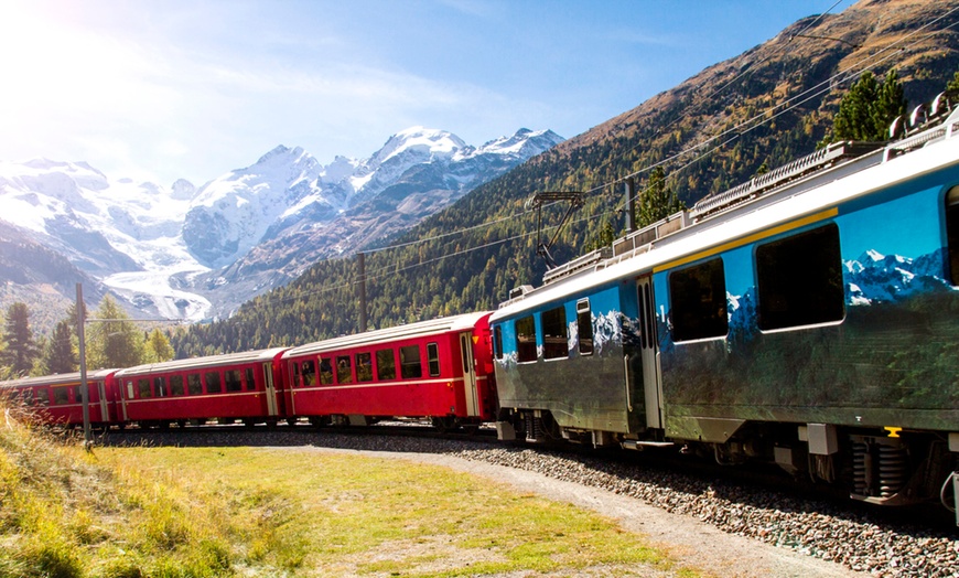 Image 7: Biglietto Trenino Rosso Tirano/Saint Moritz o Saint Moritz/Tirano