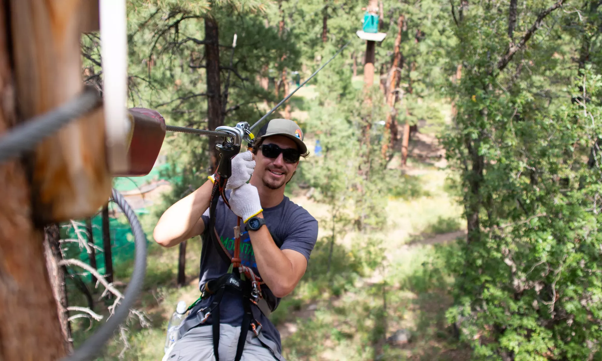 Zipline Tour for Two, Three, or Four at Flagstaff Extreme (Up to 41% Off). Six Options Available. - Primary Image