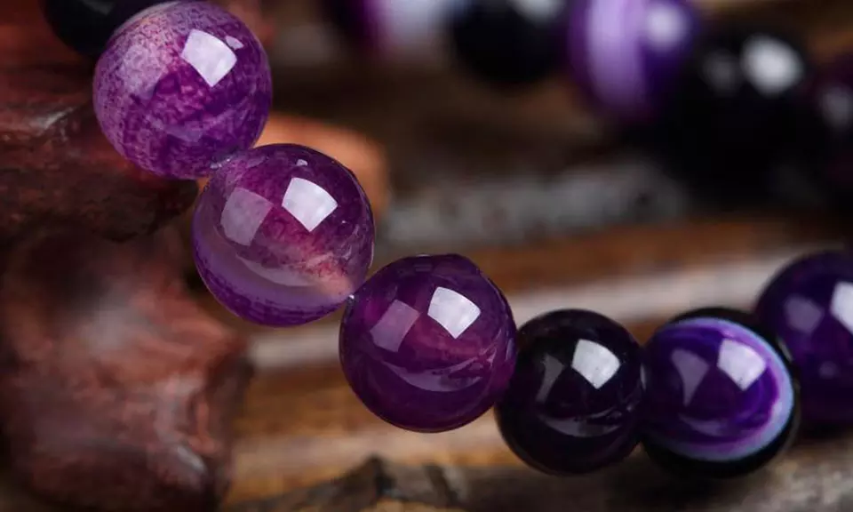 1, 2 ou 4 bracelets en pierre d'Agate - Image 5