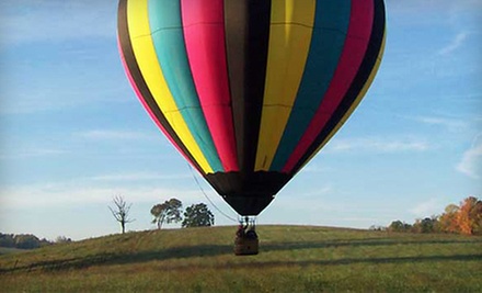 Balloons above the clearance valley groupon