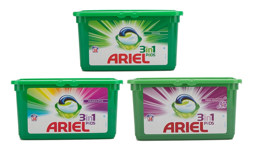 Image 1: 228 Ariel Laundry Pods
