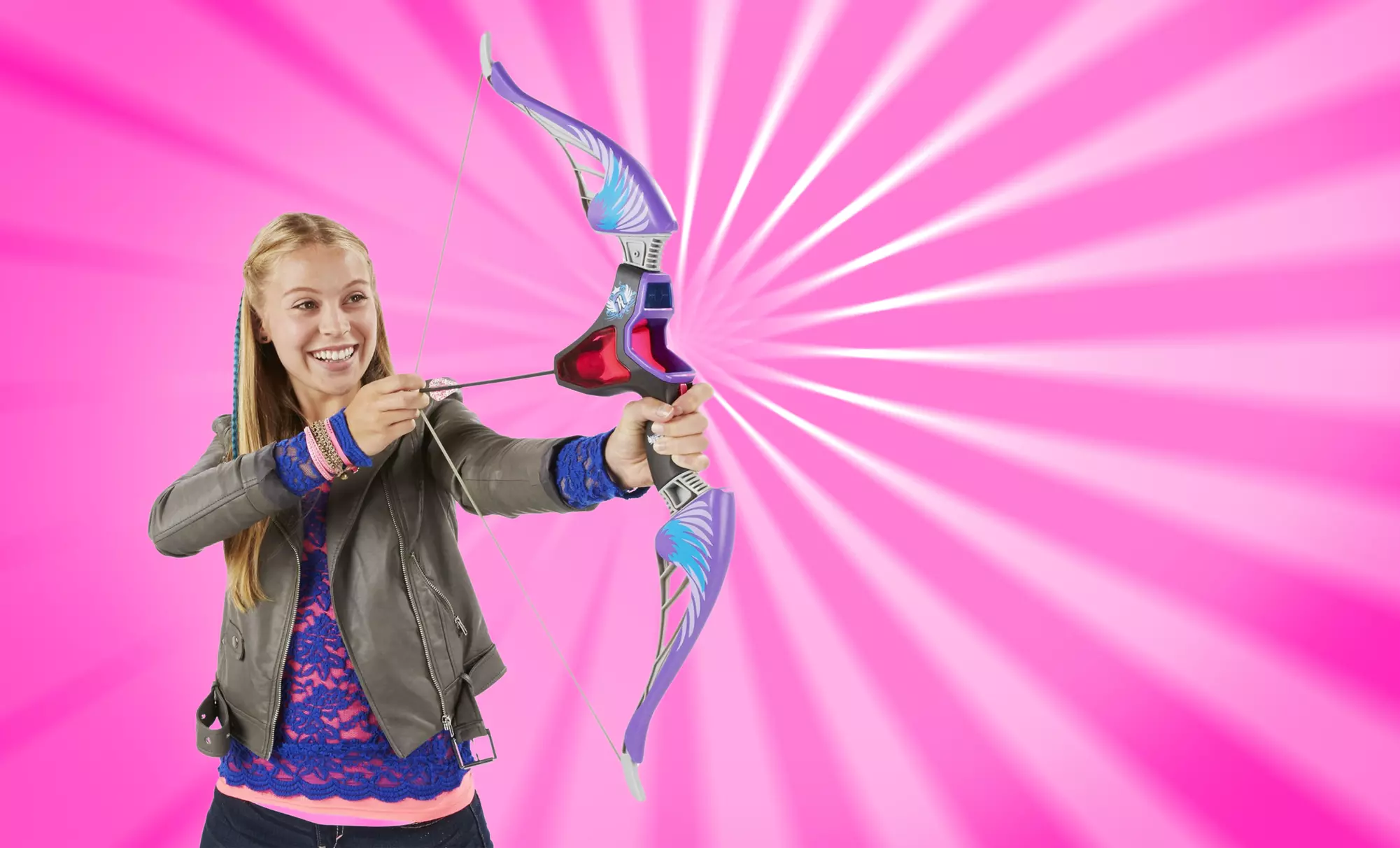 Nerf Rebelle Agent Bow Blaster and Secrets & Spies Arrow Refill Bundle - Primary Image