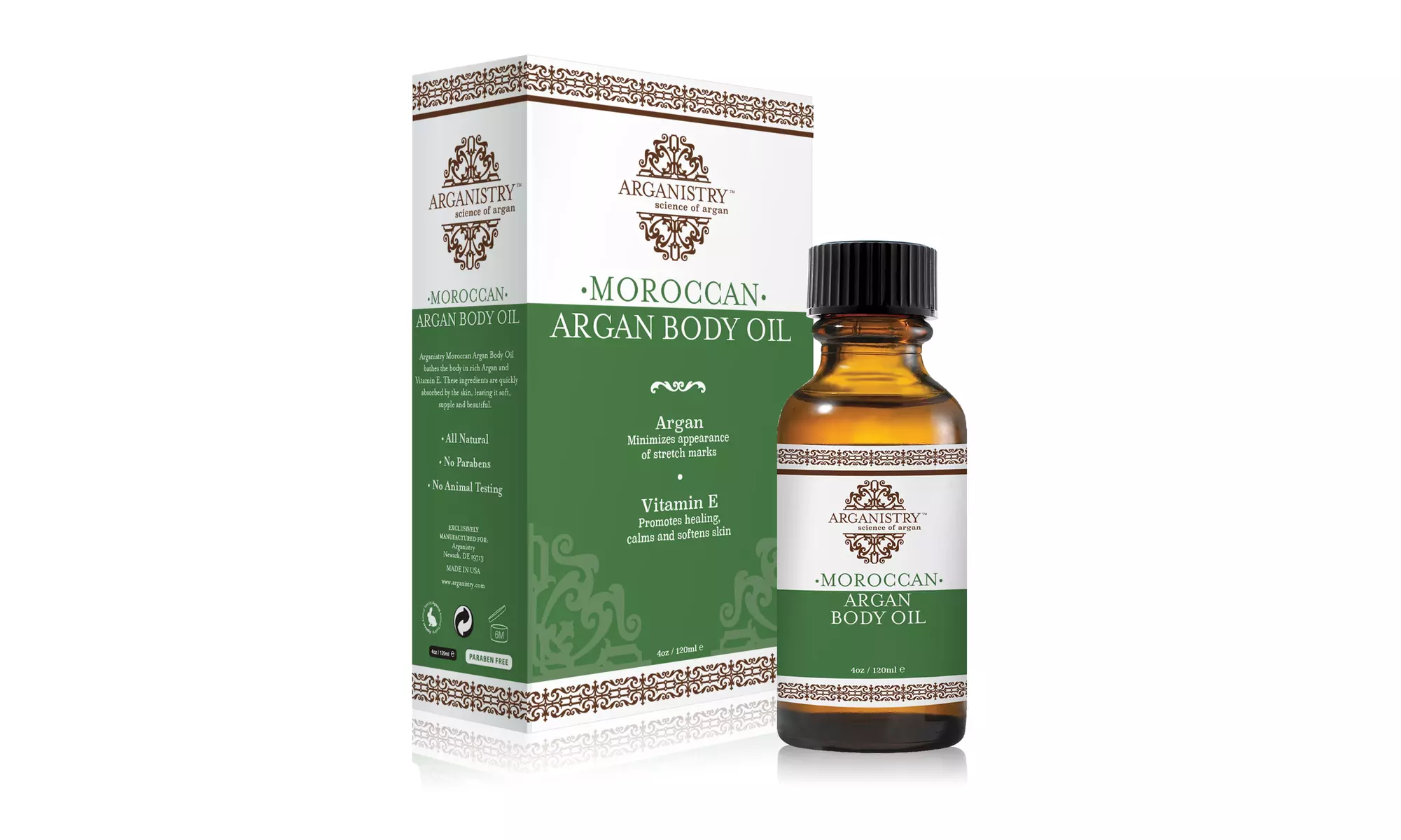 Arganistry Moroccan Argan Body Oil; 4oz. - Primary Image