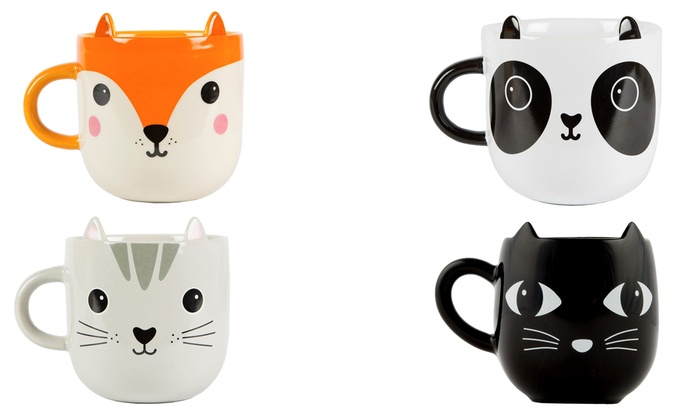 Up To 70% Off Animal-Shaped Mug | Groupon