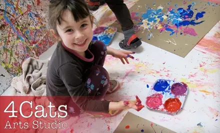 $20 for Two Workshops at 4Cats Arts Studio in Woodstock  - Primary Image
