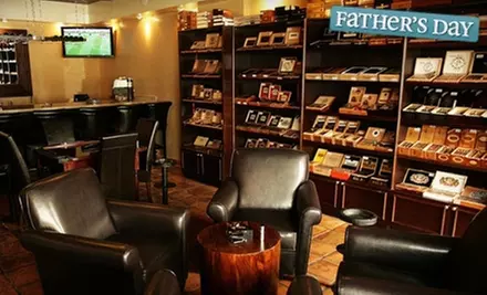 $15 for $30 Worth of Cigars, Beer, and Wine at Lit Cigars in Coral Gables - Primary Image