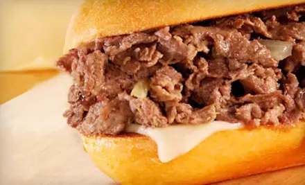 Cheesesteak Meal with Fries and Soft Drinks for Two or Casual Fare at Philly Connection - Primary Image