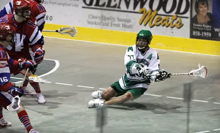 $8 for a General Admission to a Victoria Shamrocks Lacrosse Game at Bear Mountain Arena on July 22 or 29 (Up to $17.50 Value) - Primary Image