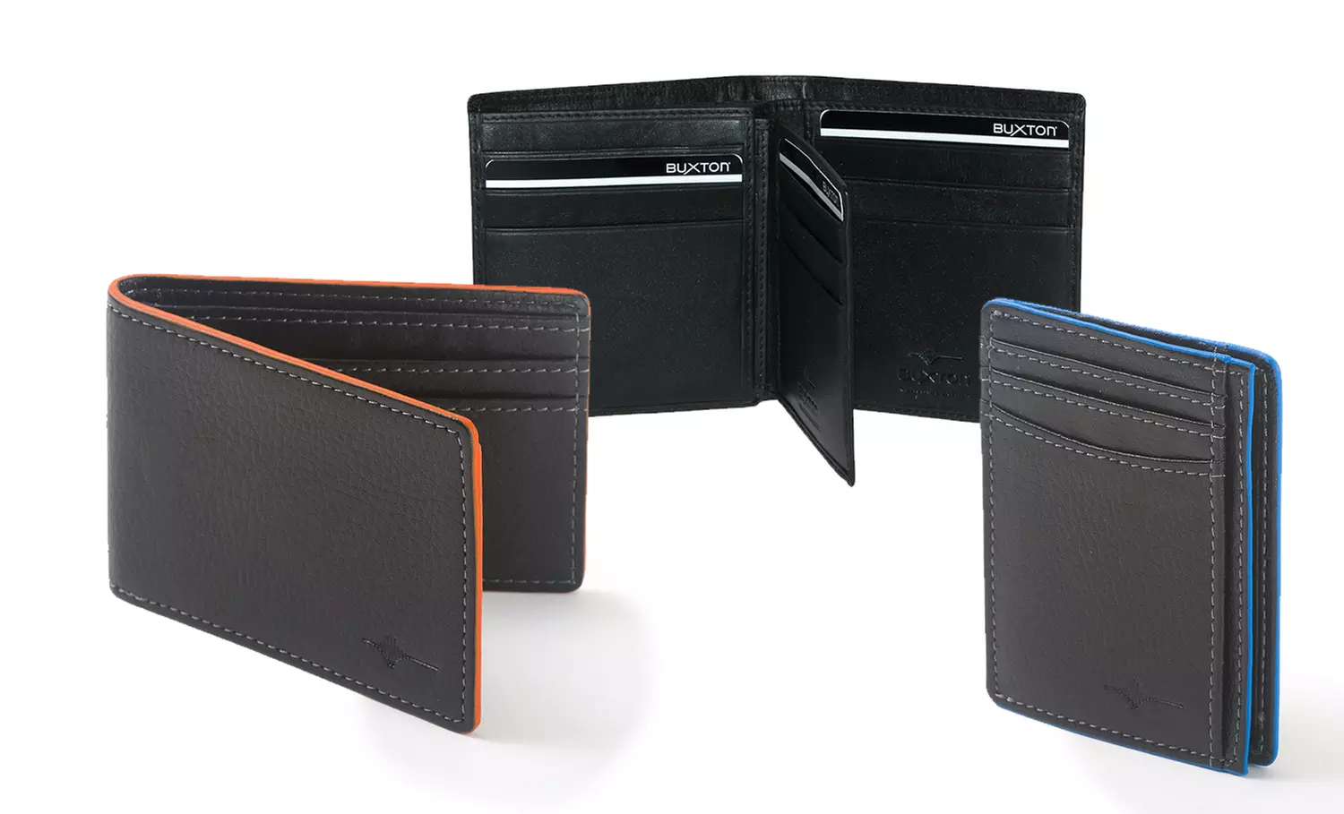 Buxton Men's RFID-Blocking Wallets. Multiple Options Available from $14.99–$29.99. Free Returns. - Primary Image