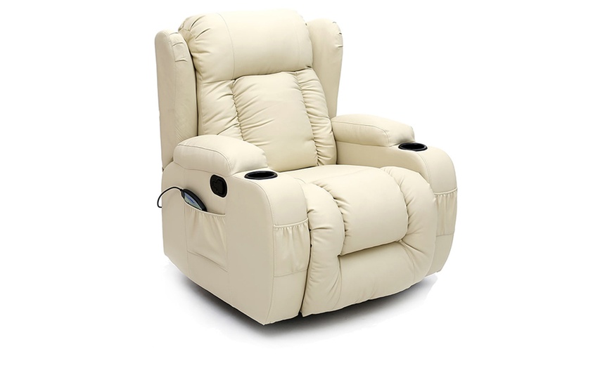 Image 6: 9-in-1 Massage Recliner Chair