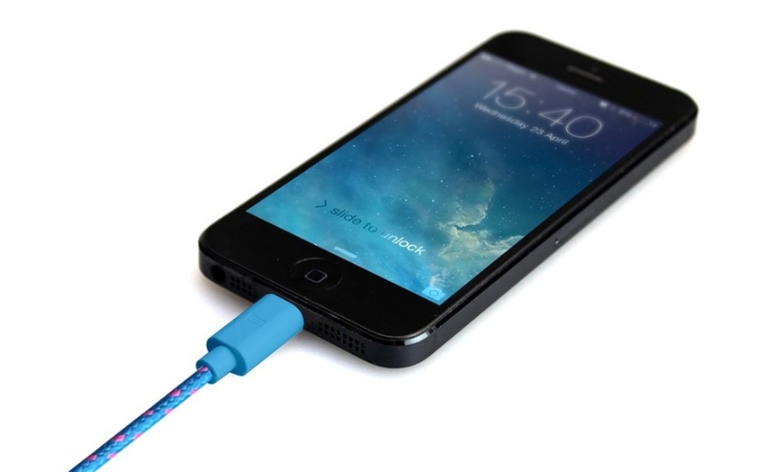 Image 2: Charger Cables For iPhone 5 and 5s