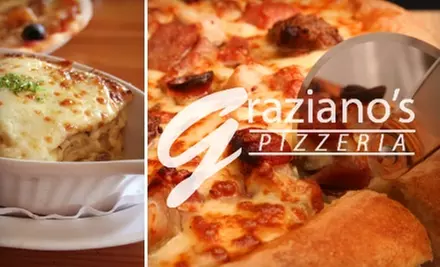 $10 for $25 Worth of Pizza and Casual Italian Eats at Graziano's Pizzeria in Carmel Mountain Ranch - Primary Image