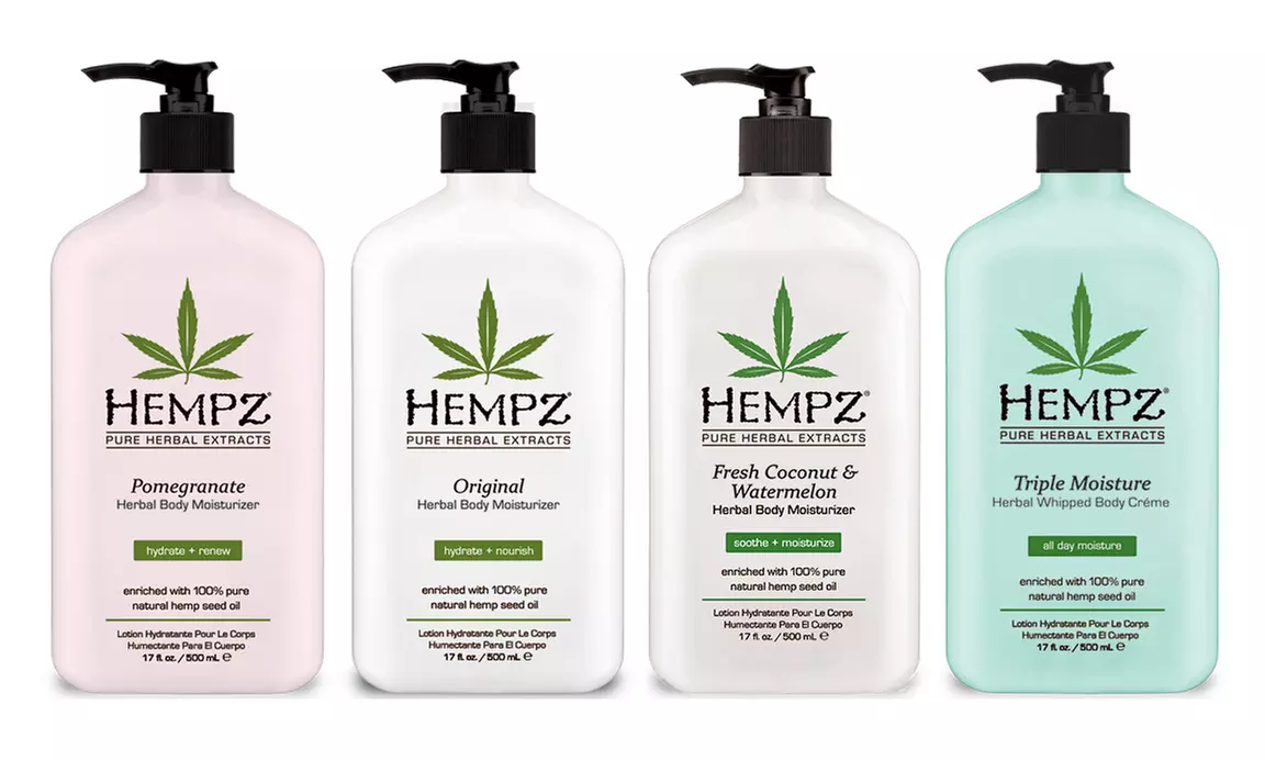 Hempz Pure Herbal Moisturizing Body Lotion (17oz.) - Primary Image