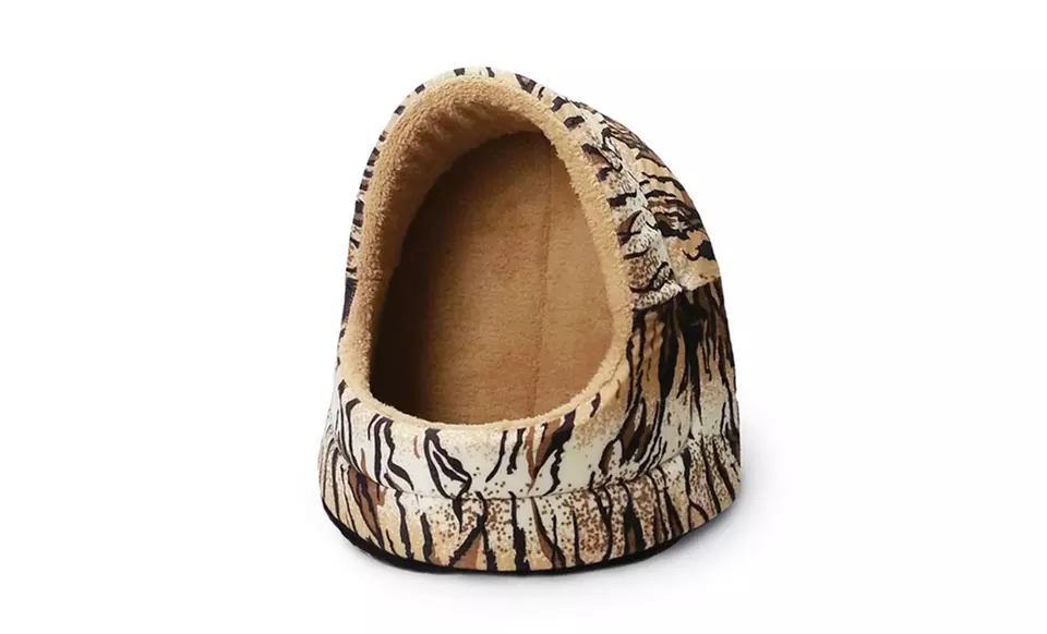 Furhaven Animal-Print Cat Dome - Second Medium