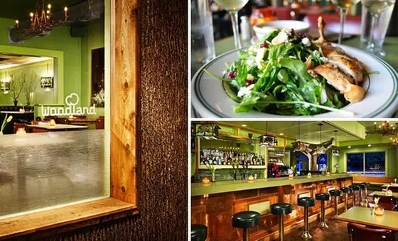 $25 for $50 Worth of Food and Drink at the Woodland - Primary Image