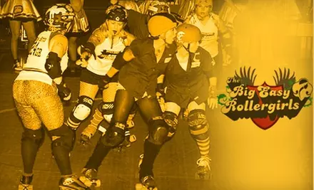 $15 for Two Tickets to a Big Easy Rollergirls Doubleheader on Saturday, July 24, at 6 p.m. ($28 Value) - Primary Image