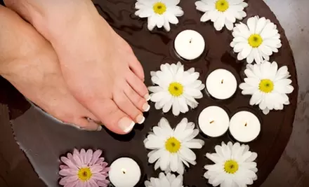 $49 for a Deluxe Lemon Mani-Pedi and 15-Minute Pedissage at Fabulous Manicure Bar & Pedicure Lounge ($105 Value) - Primary Image