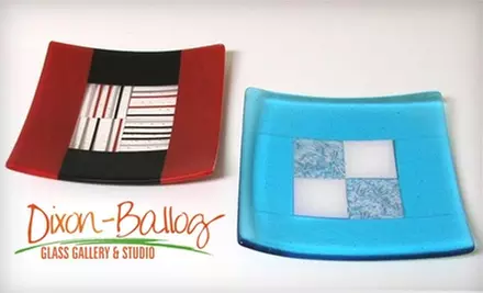 $30 for a Two-Hour Make-a-Plate Class at Dixon-Ballog Glass Gallery & Studio in Pelham ($60 value) - Primary Image