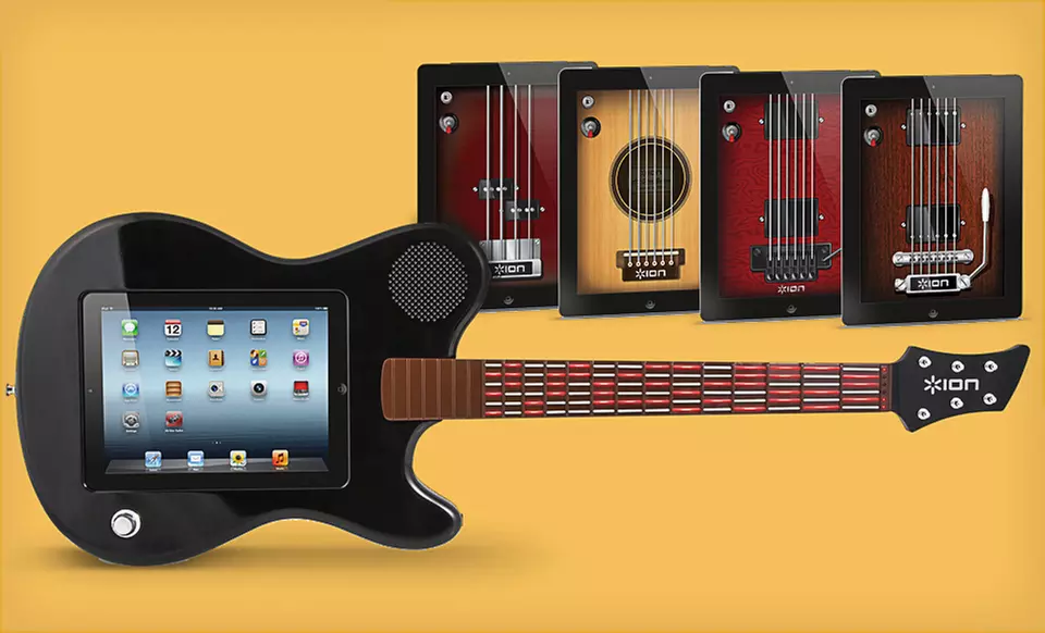 $32.99 for an ION Audio All-Star Guitar Controller for iPad ($129.99 List Price). Free Shipping and Free Returns. - Primary Image