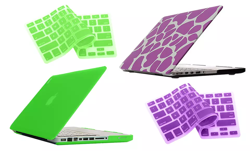 Bunta Frosted Macbook Hard-Case Shell with a Silicone Keyboard Cover - Primary Image