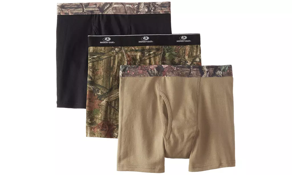 Mossy Oak Men's Camouflage Boxer Briefs (3-Pack) - Primary Image