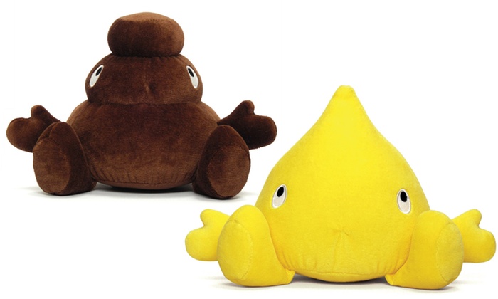 pee and poop plush