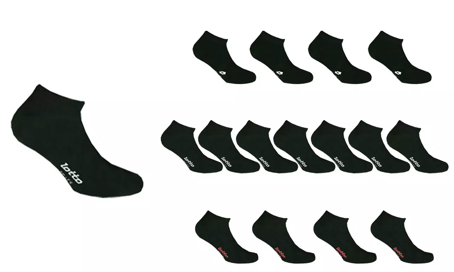 8, 12 o 16 paia di fantasmini Lotto da uomo