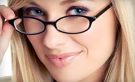 $150 Toward a Complete Pair of Glasses or Sunglasses With or Without Eye Exam at Eyes Etc. Optical (Up to 82% Off) - Primary Image