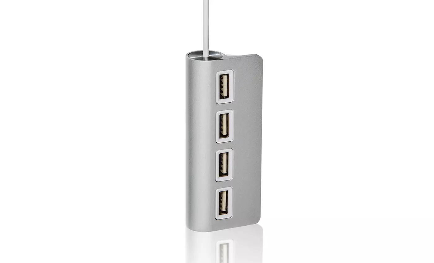 Sabrent Aluminum 4-Port USB Hub for Mac - Second Medium
