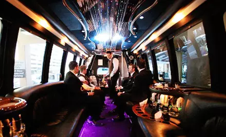 One or Three Hours of Limousine Service for Up to 20 People from Mystique Limo (Up to 55% Off)  - Primary Image