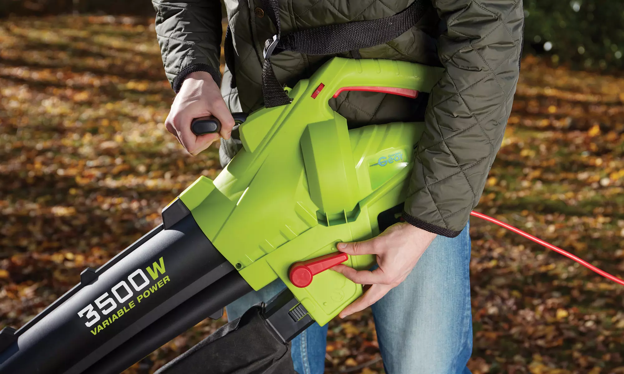 Garden Gear 3500W 3-in-1 Blower, Vacuum and Shredder