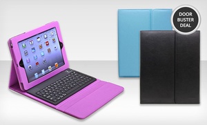 Aduro Liqua-Shield iPad Folio Case with Bluetooth Keyboard for iPad 2, 3 and 4