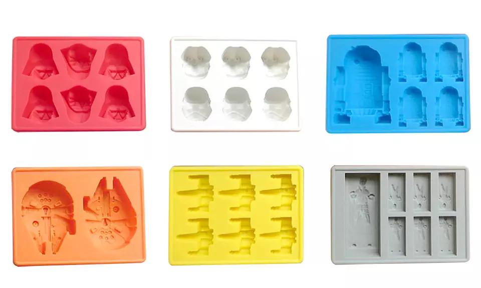 Star Wars Trays for Ice Cubes, Jello or Chocolate - Primary Image
