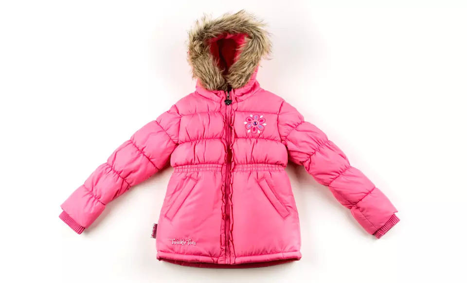 Skechers Girls' Puffer or Stadium Jacket. Multiple Colors Available. - Second Medium