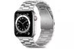1x oder 2x Edelstahl-Armband in Silber oder Schwarz für Apple Watch 38/40/41 mm oder 42/44/45/49 mm - Second Medium