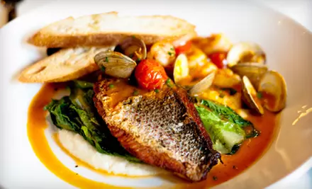 Three-Course Gastropub Dinner for Two or $7 for $15 Worth of Lunch Fare at The Rusty Spoon  - Primary Image