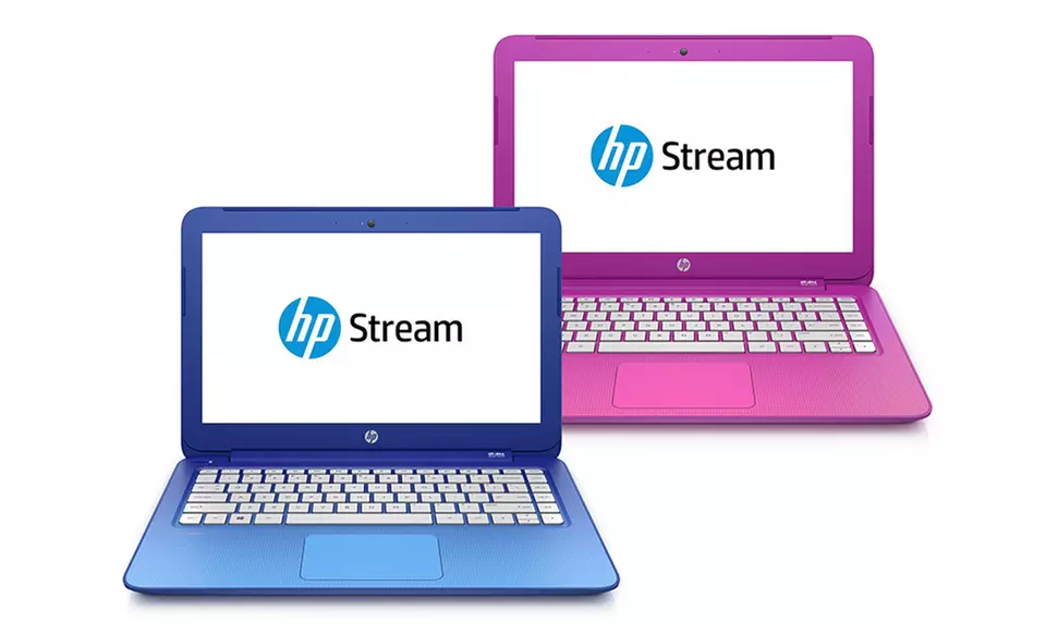 HP Stream 11.6"  Laptop with Intel Celeron N2840 CPU, 2GB RAM, and 32GB SSD (Refurbished)  - Primary Image