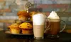 Organic Coffee, Light Fare, and Baked Goods at Green Bean Café. Two Options Available.
