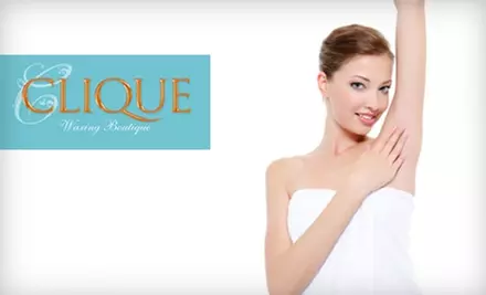 $10 for a Brow Wax ($20 Value) or $12 for an Underarm Wax or Men's Hairline Wax ($25 Value) at Clique Waxing Boutique - Primary Image
