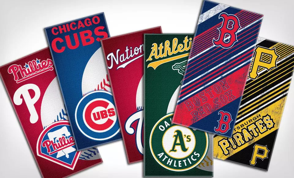 $12.99 for a The Northwest Company MLB Beach Towel ($19.99 List Price). Multiple Teams Available. Free Returns. - Primary Image