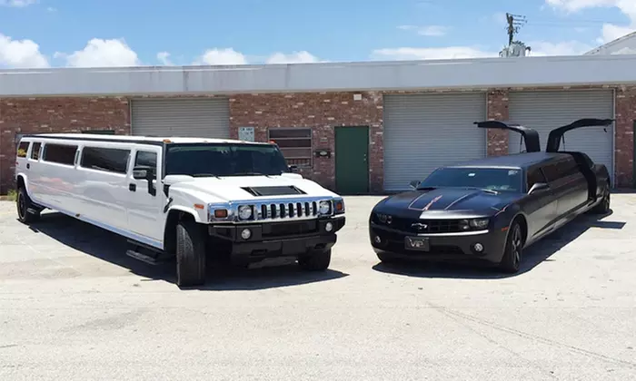 Three or Six Hours of Limo Service in a Stretched Camaro or Hummer from VIP TV Productions (Up to 47% Off) - Primary Image
