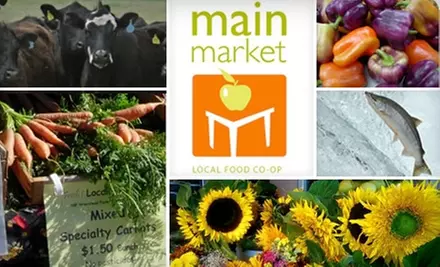 $7 for $15 Worth of Locally Grown Produce, Groceries, and More at Main Market Co-op - Primary Image