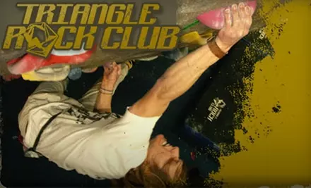 $50 for a Two-Hour Rock-Climbing Class and a One-Month Pass at Triangle Rock Club (Up to $125 Value) - Primary Image