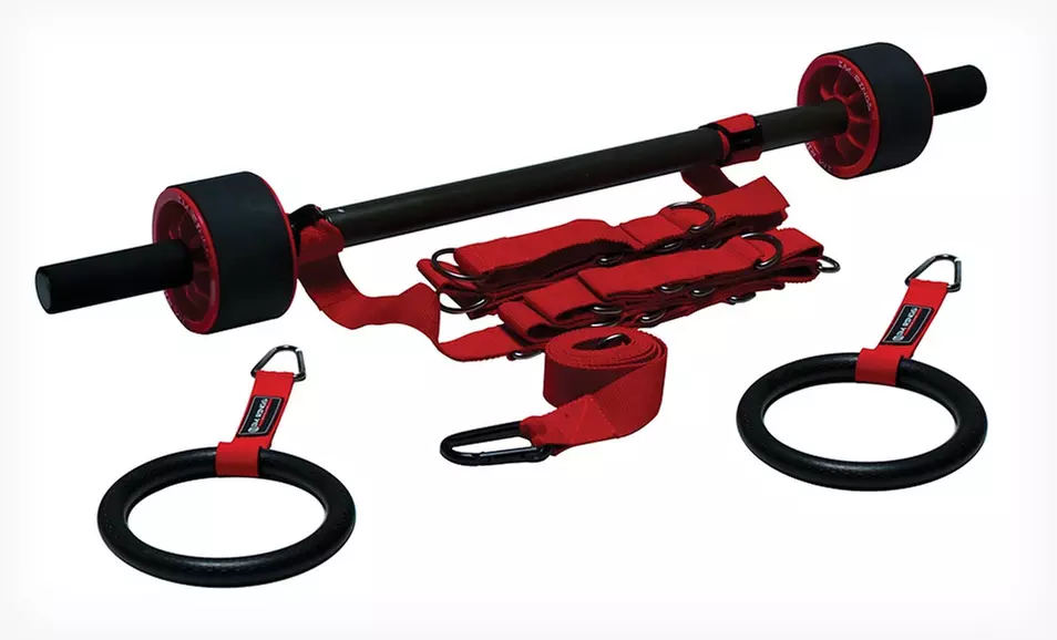$44.99 for a Body By Jake I.M. Rings Weight-Training System ($99.99 List Price). Free Shipping. - Second Medium