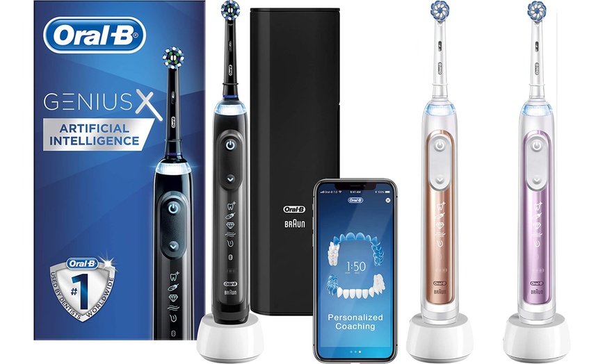 Image 1: Oral-B Genius X Toothbrush