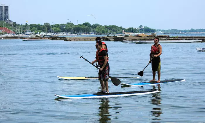 $24.99 for a Stand-Up-Paddleboarding Lesson and Rental from Toronto Adventures Inc (a C$49.95 Value) - Primary Image